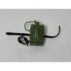 Vintage GI Joe Parachute Pack 1984 Accessory Blueprints Hasbro 100% Complete